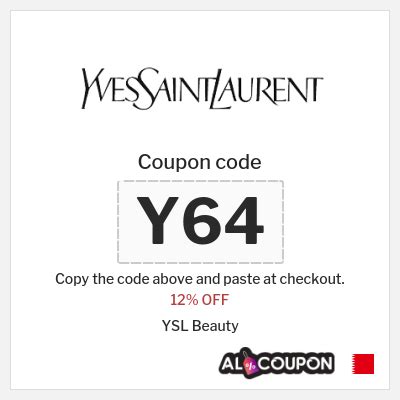 yves saint laurent discount code